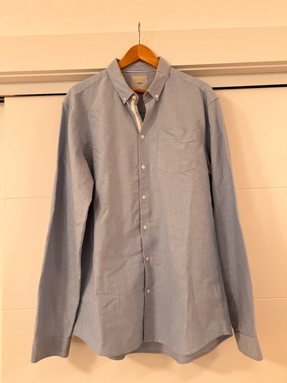 Minimum Light Blue Men's Button-Down Shirt